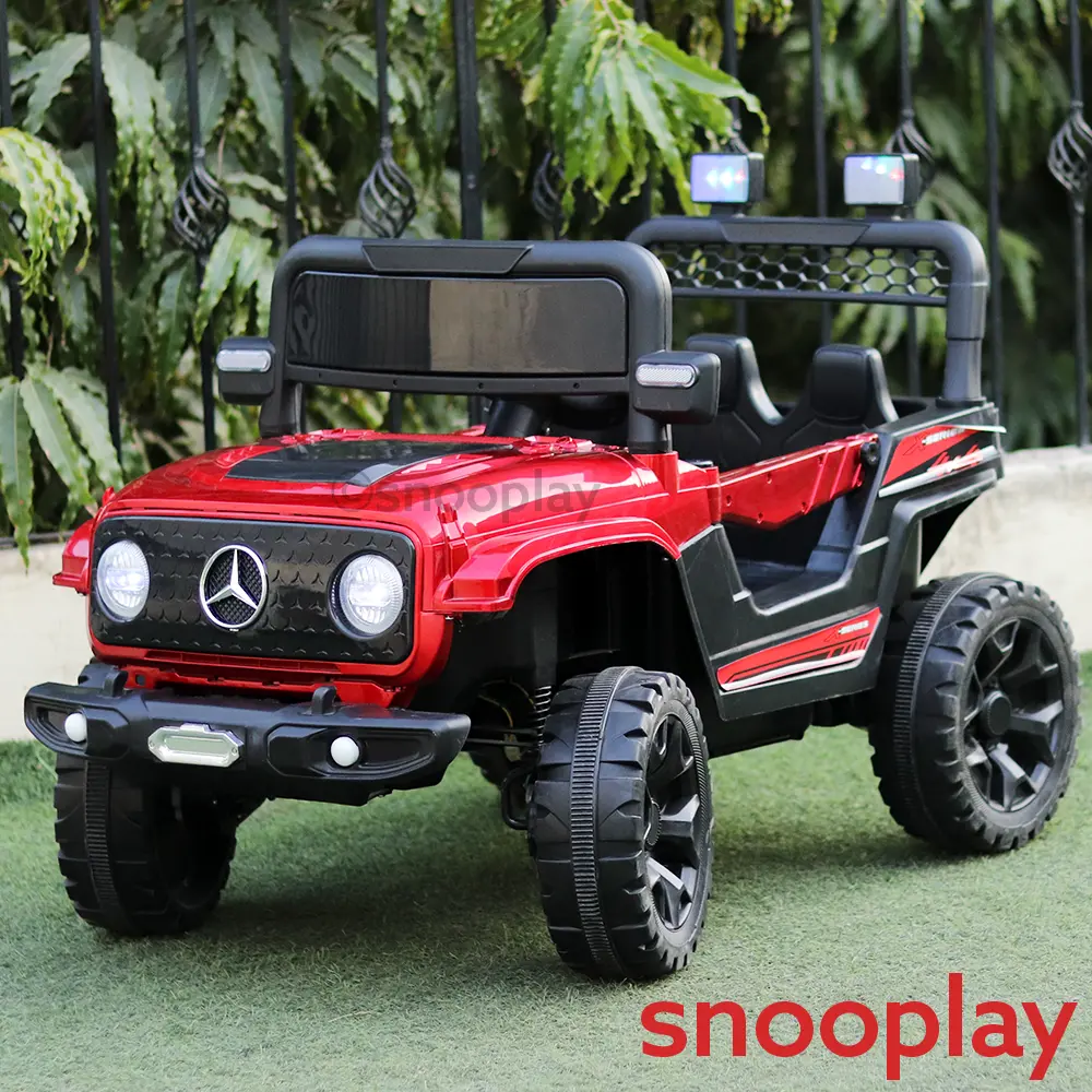 Parental & Self Control | Battery G-Wagon Ride-On | Bluetooth Connectivity, Usb, Music, Light, Aux, Honk (1.5-8 Years) 1