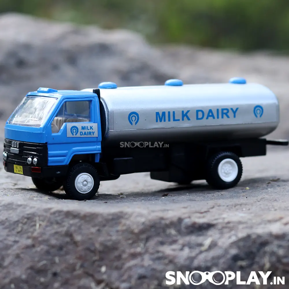 Centy Milk Dairy Tanker Pullback Toy Truck (1-4 Years) 1