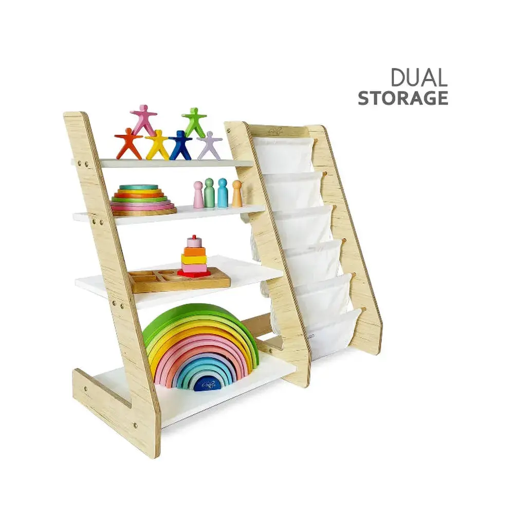 Woodbee Toys Multi Purpose Book Shelf (3-12 Years) 1