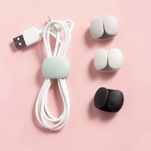Pack Of 4 Silicon Cable Buckles 1