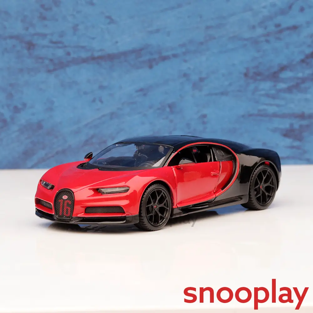 Maisto Original Bugatti Chiron Sport Licensed Diecast Car | 1:24 Scale Model (14 Years Till Grown Ups) 1
