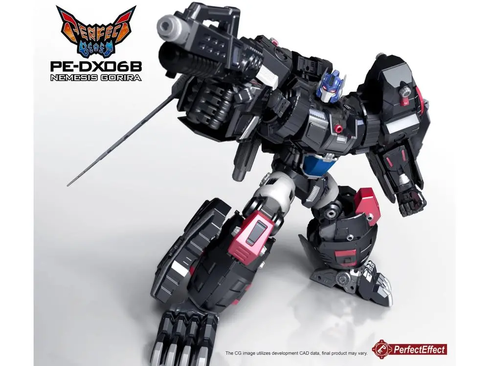 Perfect Effect Pe-Dx06b Nemesis Gorira Action Figure 1