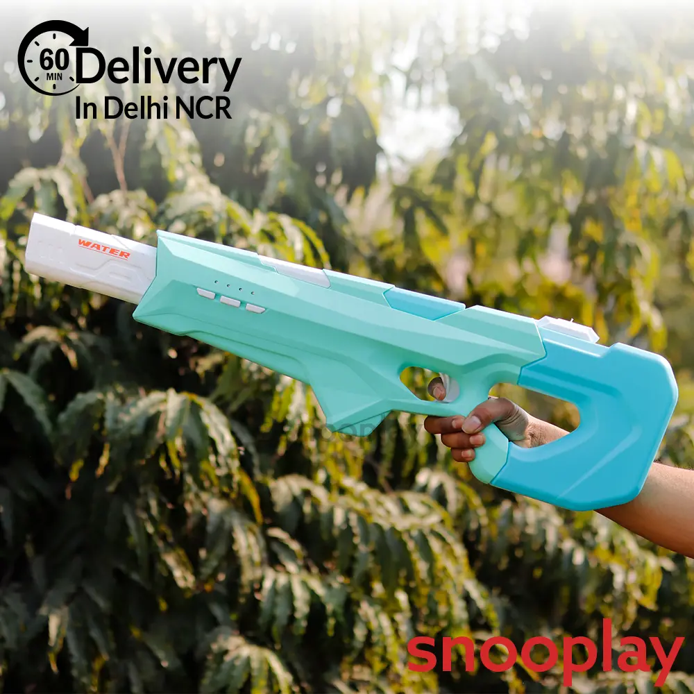 Multifunction Jumbo Electric Water Blaster | High Pressure Holi Pichkari | Range Upto 30 Feet 1