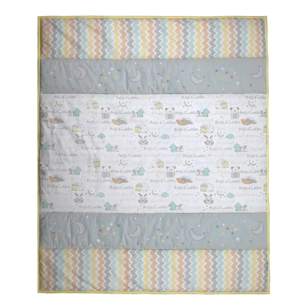 Abracadabra Baby Quilt - Sleepy Friends 1