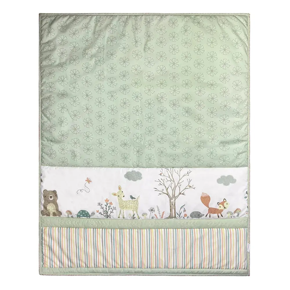 Abracadabra Baby Quilt - Bambi & Friends 1
