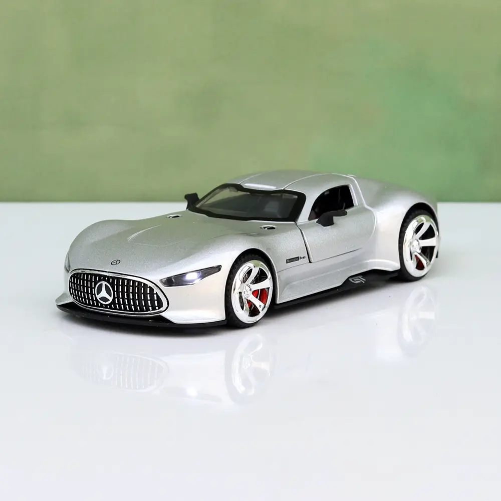 Resembling Mercedes Benz Diecast Car - Pullback, Openable Parts, Light & Sound | 1:32 Scale (3 Years Till Grown Ups) 2