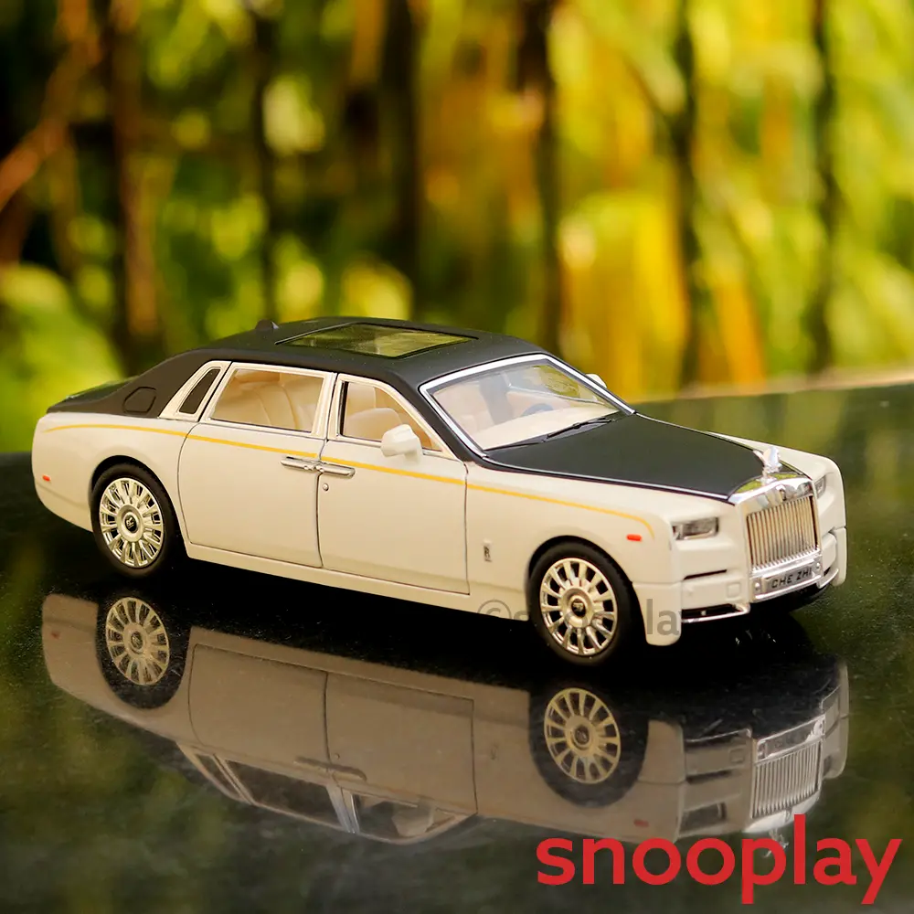 Resembling Rolls Royce Diecast Car With Light & Sound | 1:24 Scale | Assorted Colors (3 Years Till Grown Ups) 1