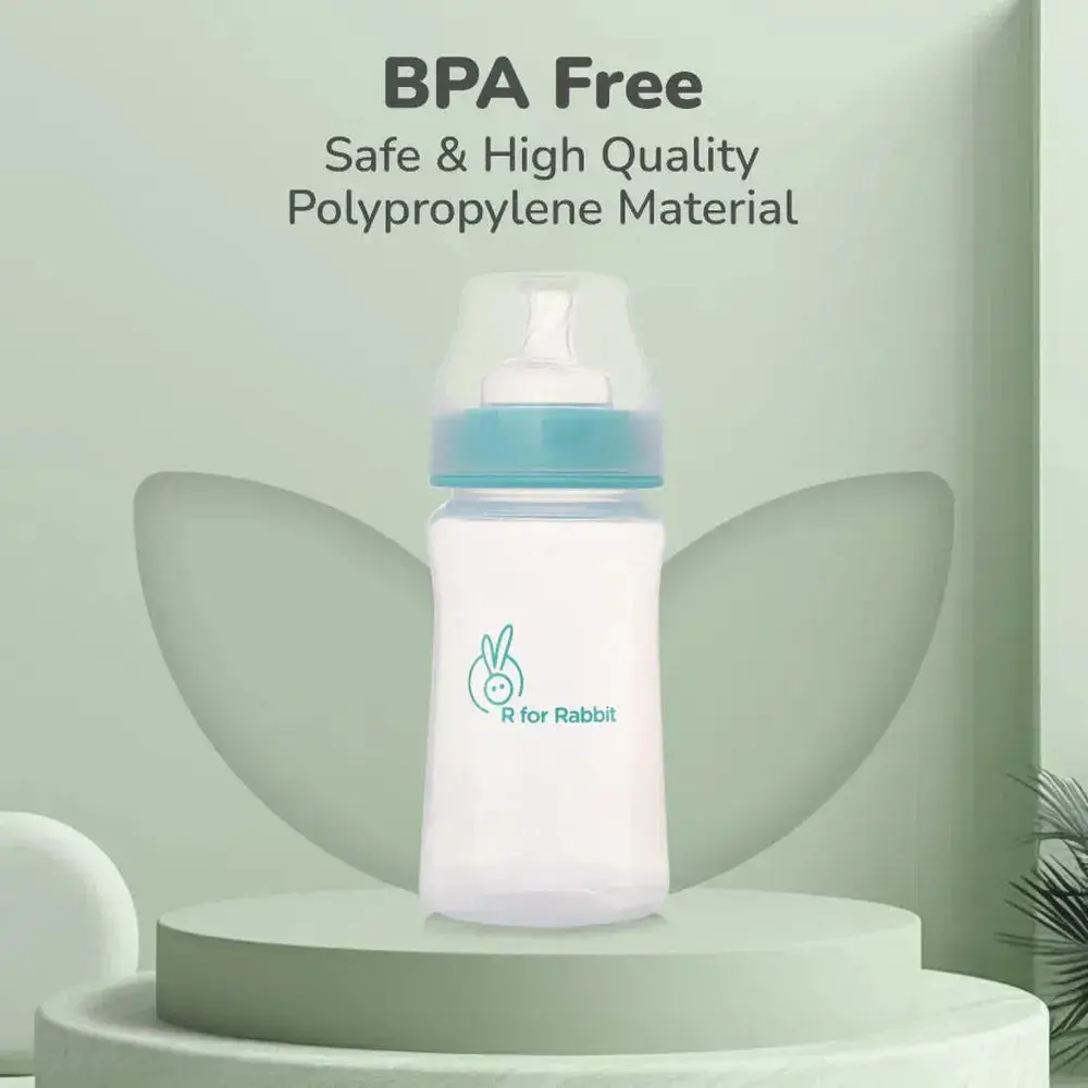 R For Rabbit Feeding Bottle - 250 Ml Pp | First Feed 1
