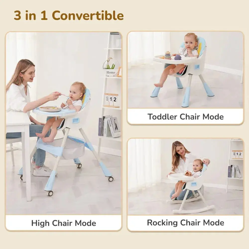 R For Rabbit Sugar Doodle Plus High Chair | 3-In-1 Convertible Design 1