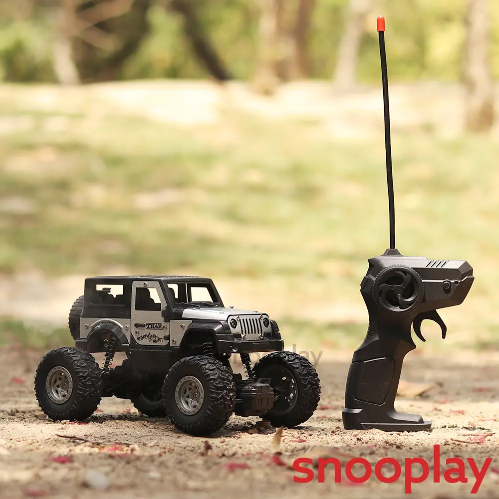 Remote Control Rock Explorer Resembling Thar With Light & Smoke Effect | 1:18 Scale (Assorted Colours) 1