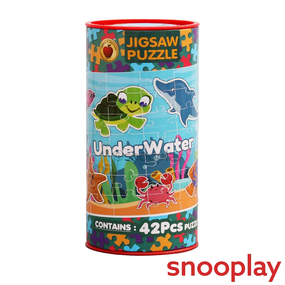 Applefun 'N' Learn Mini Underwater Jigsaw Puzzle - 42 Pieces (3-4 Years) 1