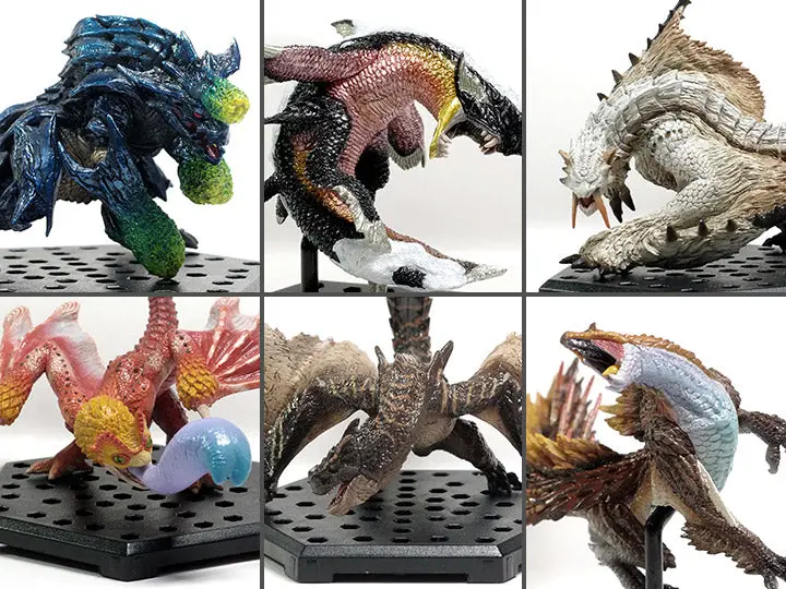 Capcom Figure Builder Monster Hunter Plus Vol 16 Trading Figures Box Set Of 6 1