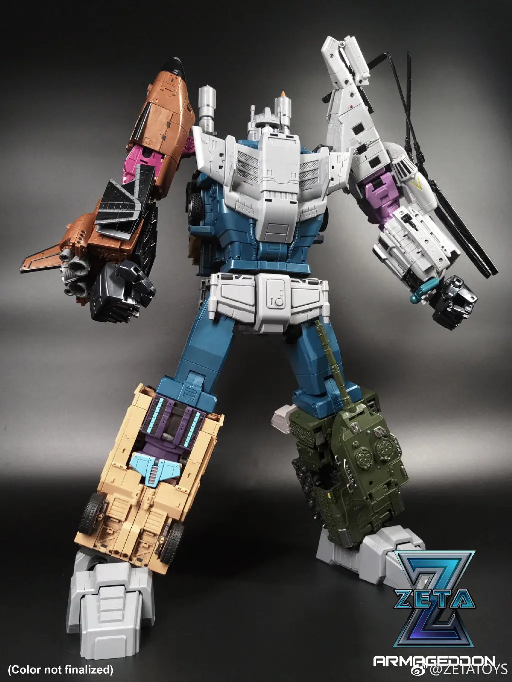 Zeta Toys Za Armageddon Combiner Action Figure Set Of 5 1