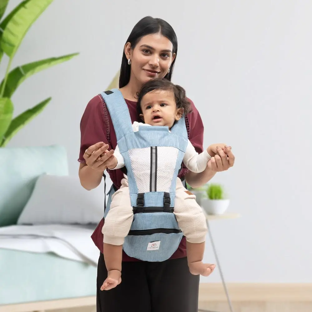 Tinyberg Baby Carrier With 4 Carry Positions | Large Storage & Adjustable Straps | Cuddlehipsy 1