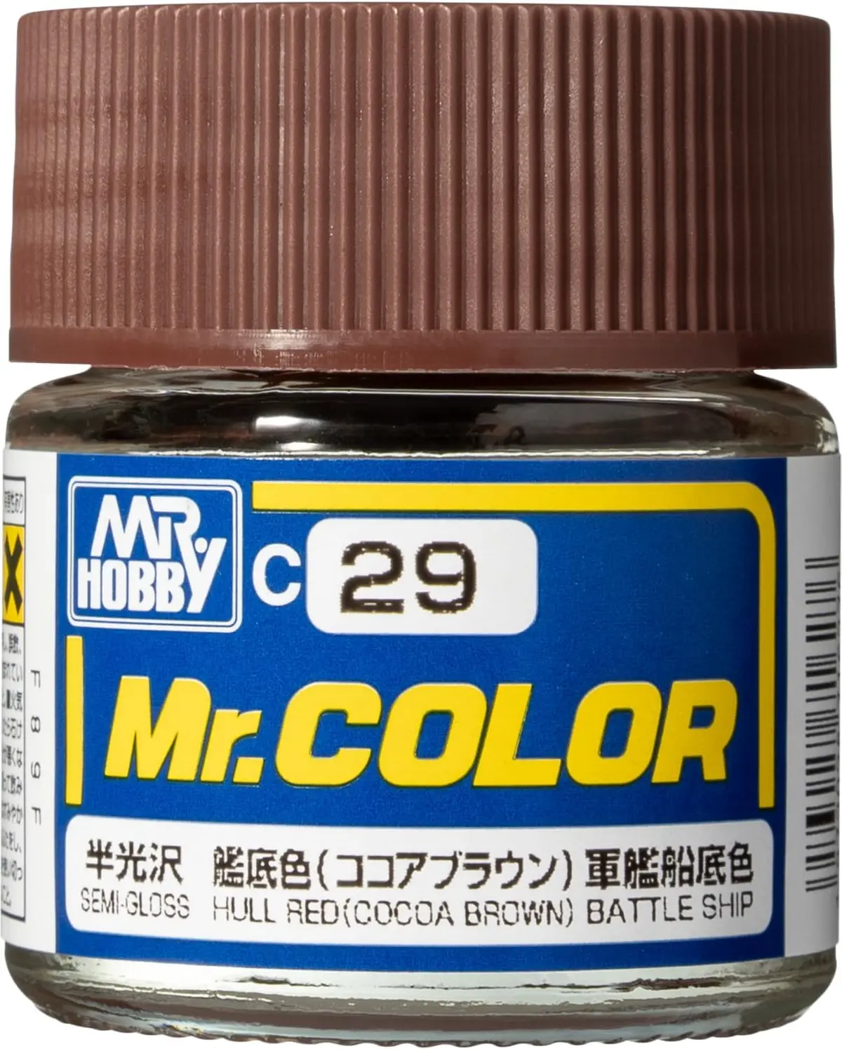 Mr. Hobby Mr. Color C29 Semi-Gloss Hull Red 10Ml Bottle 1