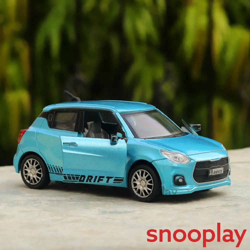 Centy Pull Back Car New Swift Drift Car Hatchback Miniature Toy Car - Assorted Colours 1