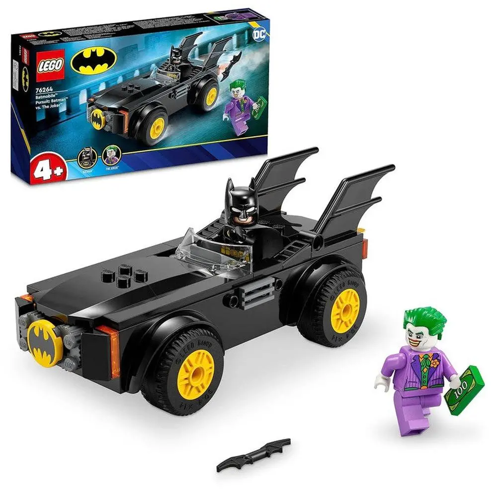 Lego Dc Batmobile Pursuit: Batman Vs. The Joker - 54 Pieces | 76264 (4-8 Years) 1