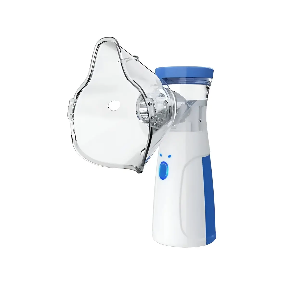 Portable Mesh Nebulizer Machine Jsl-W302 With Masks & Mini Inhaler For Kids & Adults 1