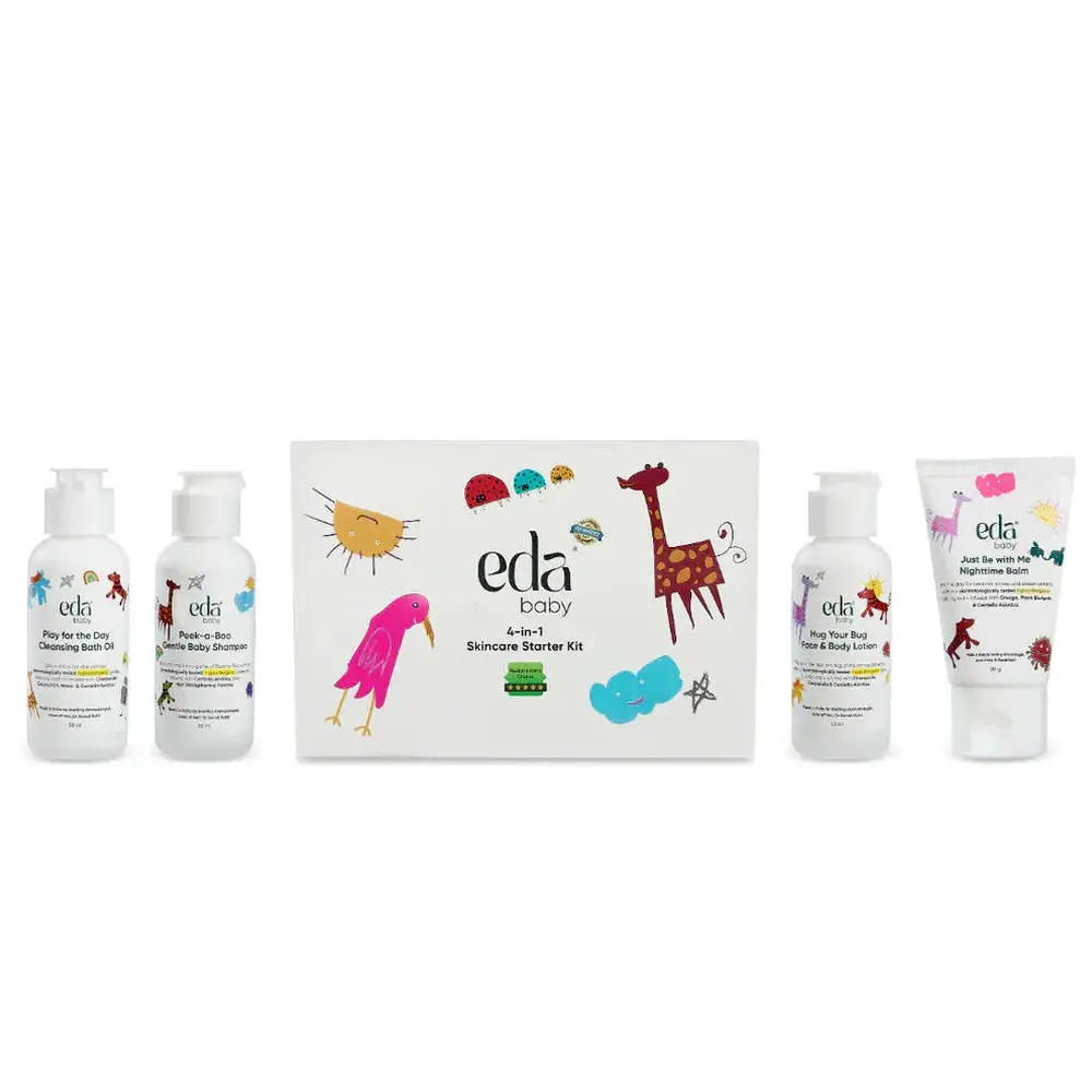 Eda Baby 4-In-1 Skincare Starter Kit 1