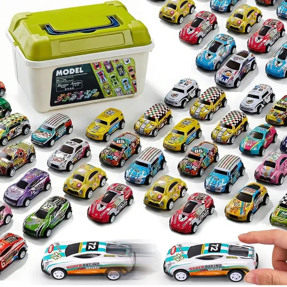 Kidology Mini Pull Back Cars With Storage Box 1
