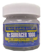 Mr. Hobby Mr. Surfacer 1000 Bottle 40Ml Sf284 Sf-284 Model Kit 1