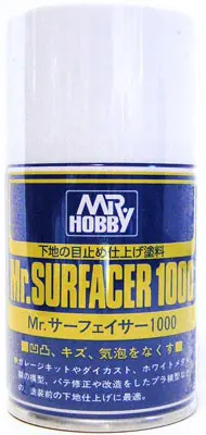 Mr. Hobby Mr. Surfacer 1000 Spray 100Ml B505 B-505 Model Kit 1