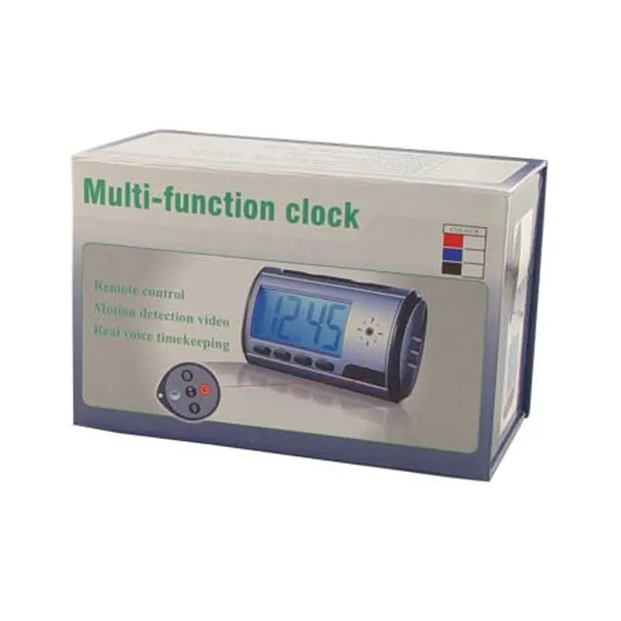 Multi Function Clock (Security Camera Clock) 2
