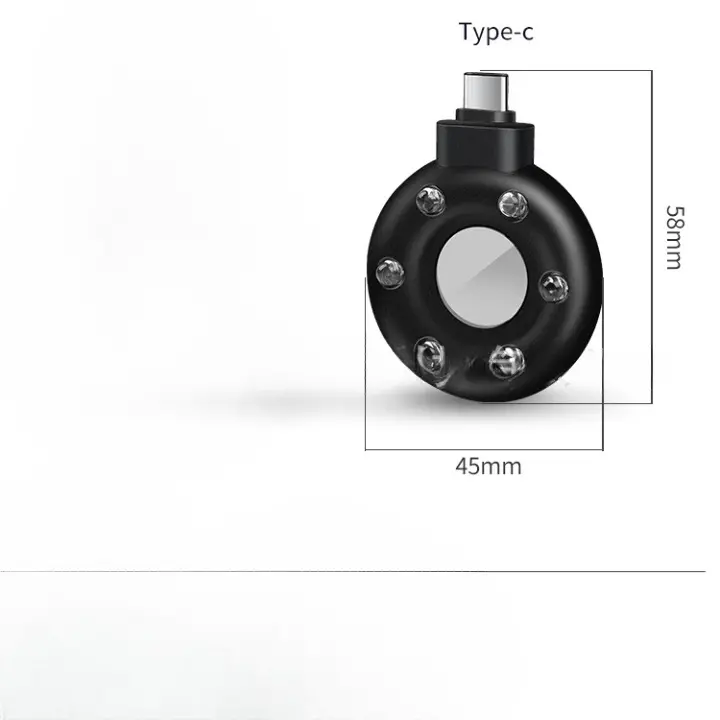 Camera Detector Anti-Peep Detector Compact And Portable, Usb Infrared Anti-Monitoring 1