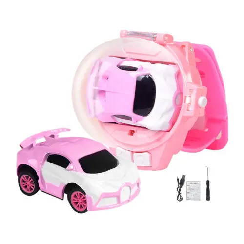 Mini Remote Control Car Watch Toys 2.4 Ghz Wrist Racing Car Watch For Kids 1