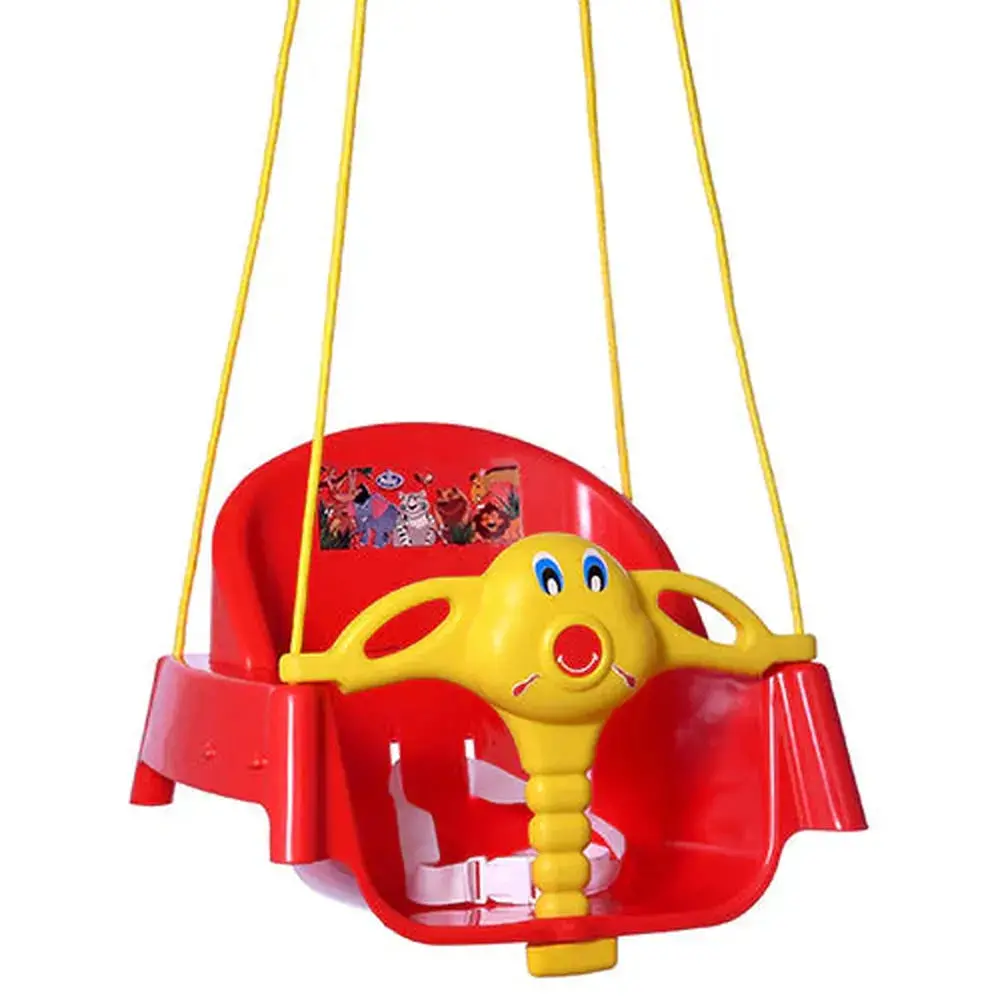 Infanto Smart Swing - Compact Foldable Design, 2 Point Safety Belt & Wheels 1