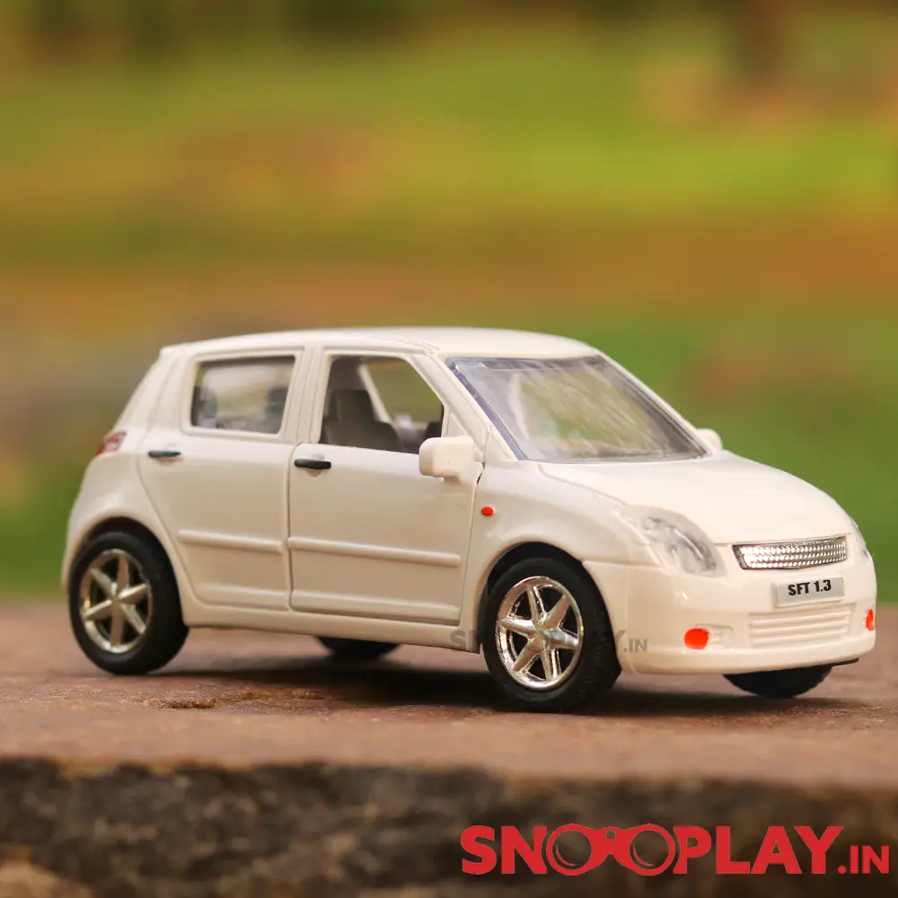 Centy Resembling Swift Hatchback Pullback Toy Car With Openable Doors (1-4 Years) | Assorted Colors 1