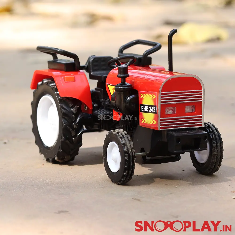 Centy Farm Tractor Toy - Pull Back Toy (Red Colour) 1