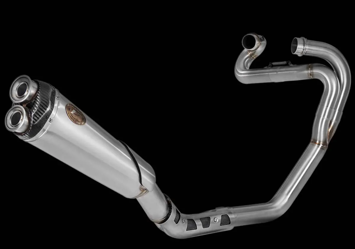 Zard 2:1 Low Mount Full Exhaust System - 2024+ Triumph Scrambler 1200 Xe / X 2
