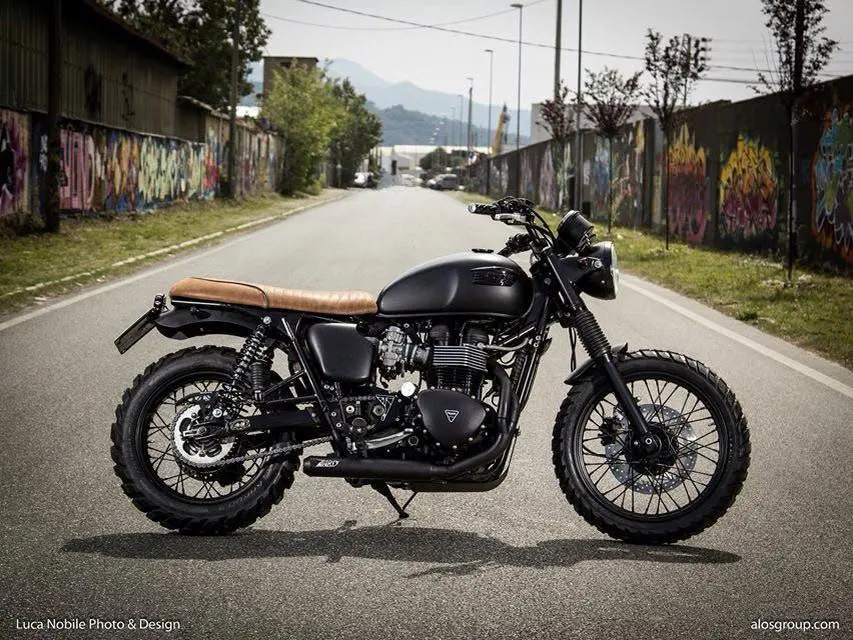 Zard “Cross” 2:1 Low Exhaust For 2001-2015 Triumph Bonneville, Thruxton, Scrambler 1