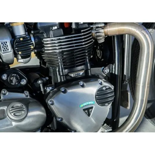 Motone Customs Ribbed Acg Cover - Black 2