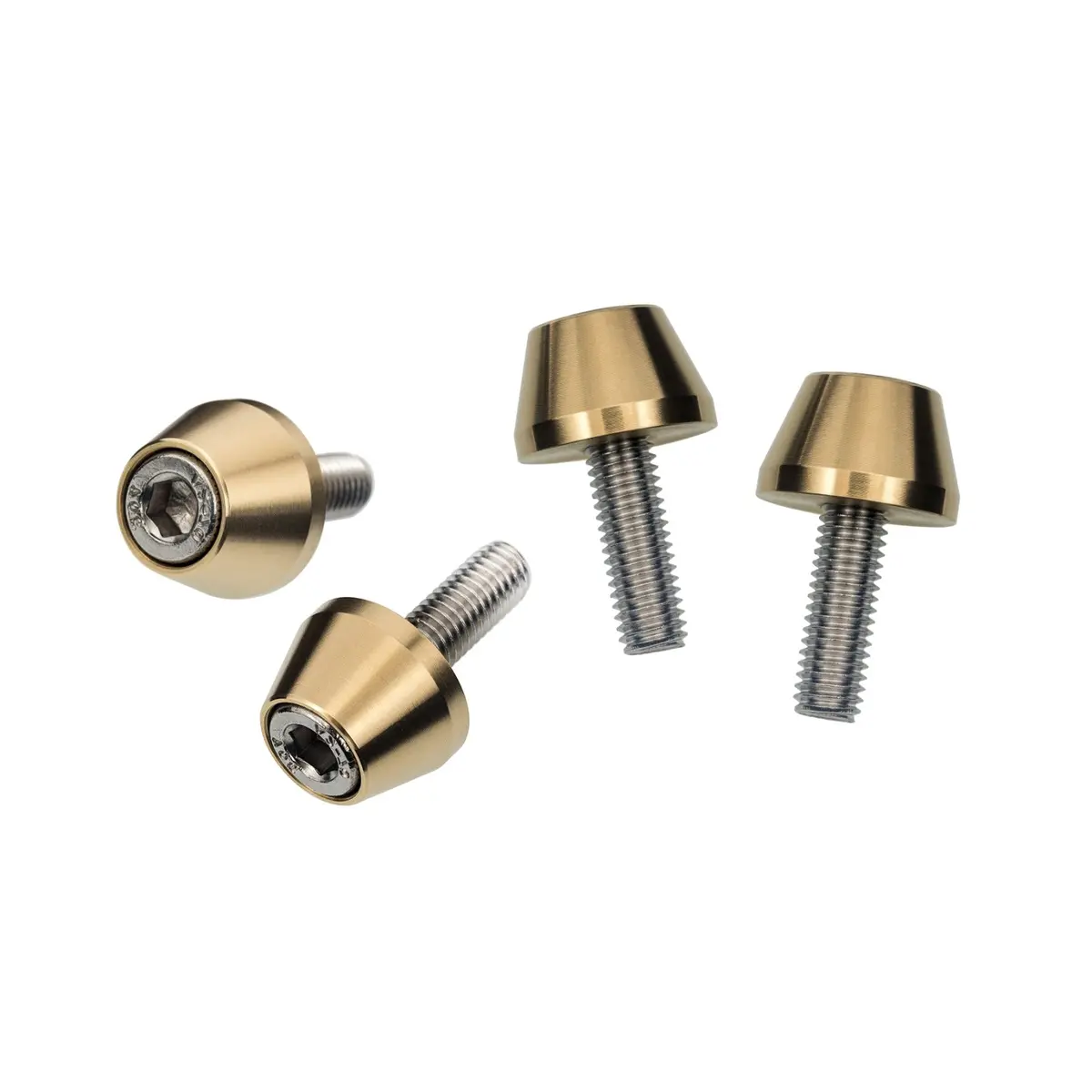 Motone Brass Shock Bolt Dress Up Kit - Triumph Classics 1