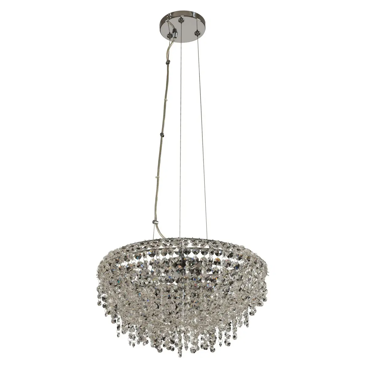 Allegri, 030850-010-Fr001, Massimo 17" Wide Pendant With Firenze Crystal - New In Box 1