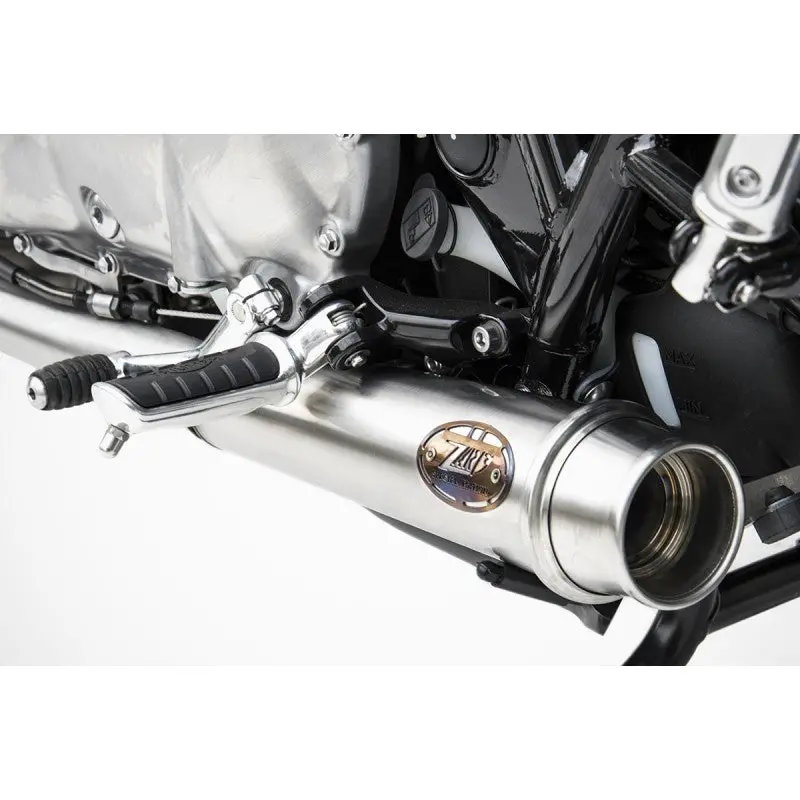 Zard 2:2 Low Full Exhaust System - Triumph Bonneville T100 And T120 1