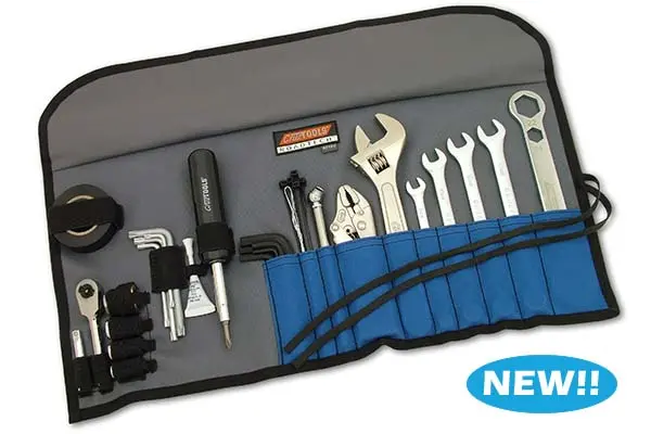 Cruz Tools Roadtech Tr2 Tool Roll Bag For Triumph Motorcyles 1