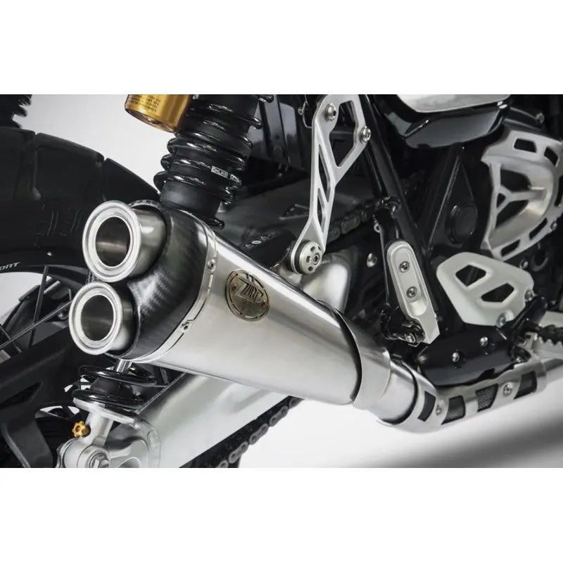 Zard 2:1 Low Mount Full Exhaust System - 2019-2023 Triumph Scrambler 1200 Xe / Xc 1