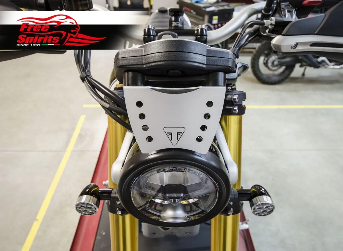 Free Spirits Tft Dash Shield / Cover - Triumph Scrambler 1200 Xe/Xc 2