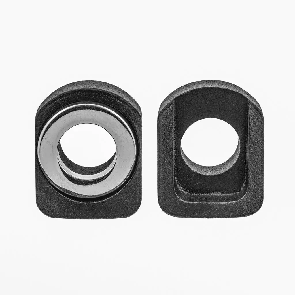 Motone Forged Aluminum Axle Adjusters - Black 1