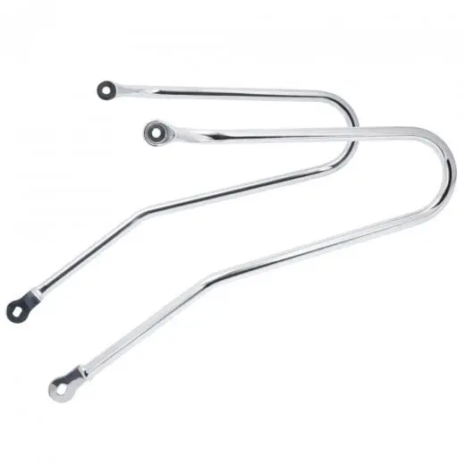 Motone Pannier Rails - 2001-2015 Triumph Bonneville And Thruxton - Polished 1