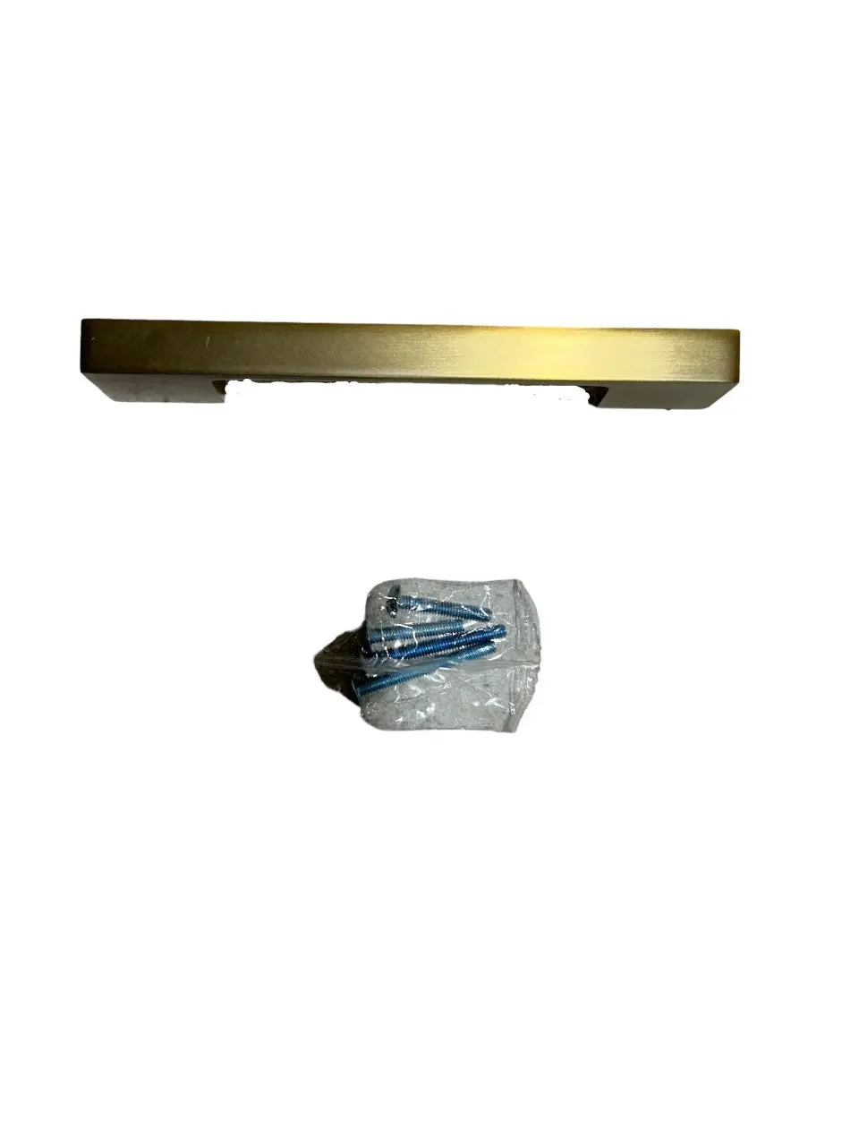 Residential Essentials 10348 Satin Brass Cabinet Pull, New In Box 1