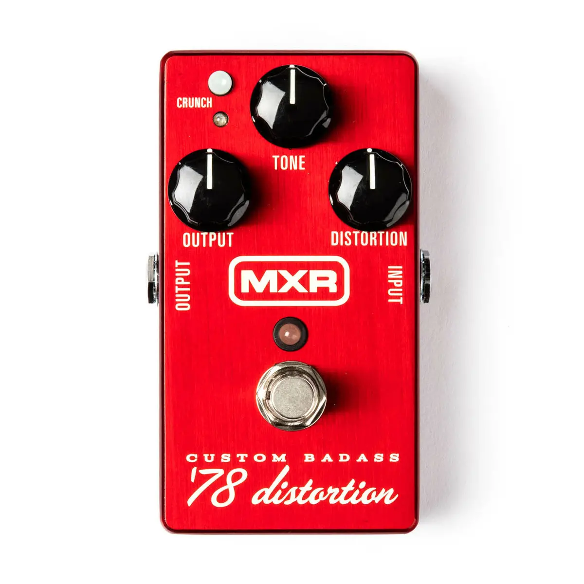 Mxr M78 Custom Badass '78 Distortion Pedal - Red Finish 1