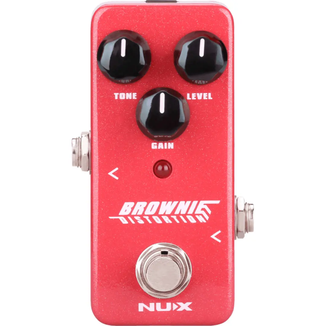 Nux Brownie Distortion Mini - Guitar Effect Pedal 1