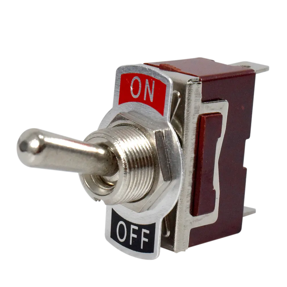 Switch Interruptor Cuadrado Palanca 2 Patas On-Off 1