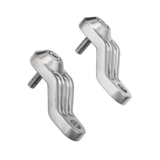 Motone Ribbed Rear Turn Signal Brackets - Triumph Classics 1