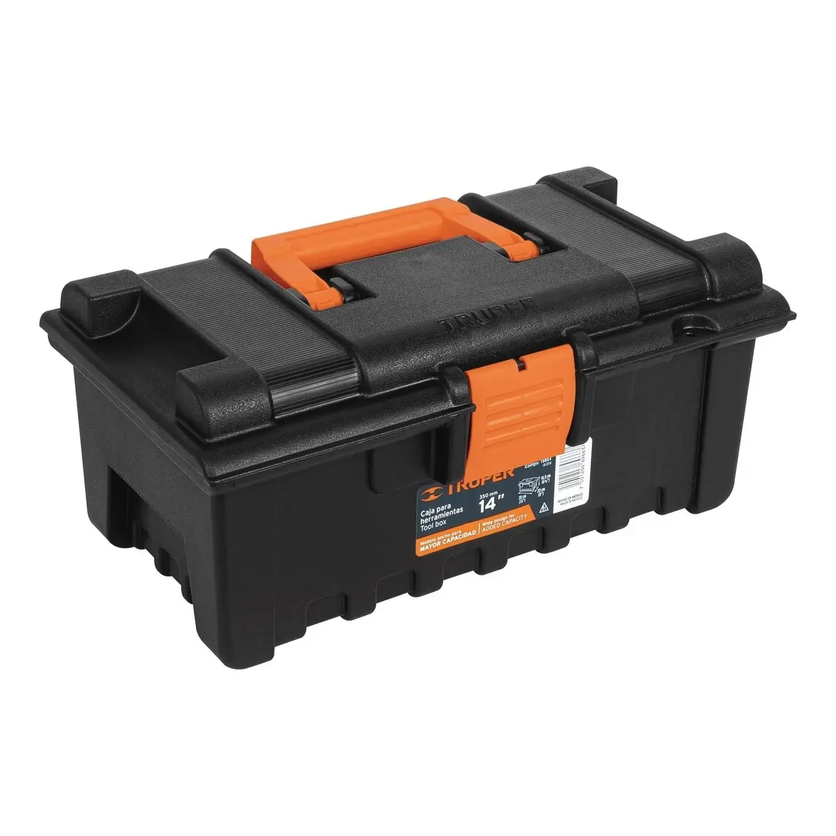 Caja De Herramienta #14 Sin Compartimentos 19854 Truper 1
