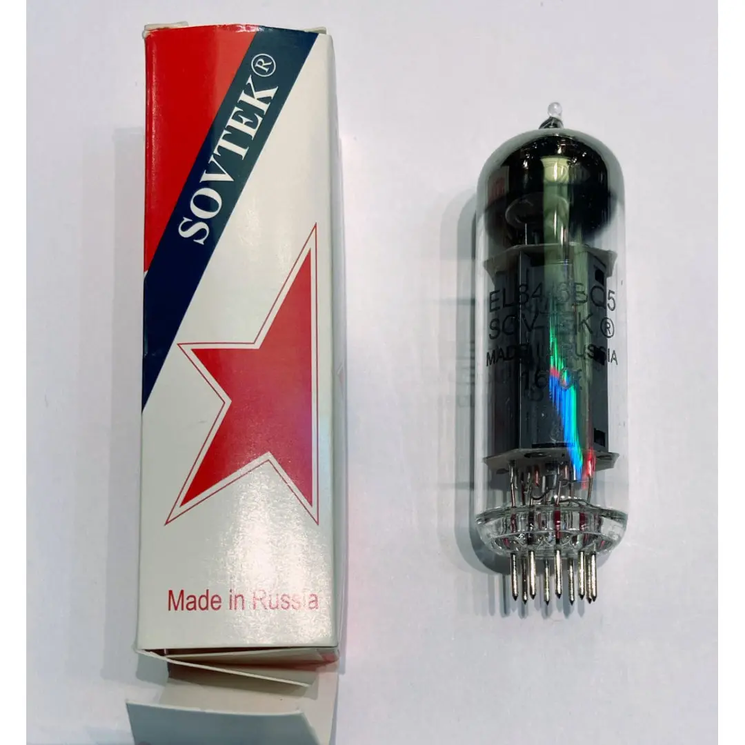 Sovtek El84/6Bq5 - Amplifier Power Amp Electron Tube - (Lp:19, Gm:7600)(Single Tube) 1